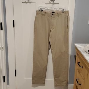 J. Crew flannel lined khaki pants